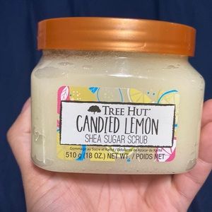 Brand new candied lemon scrub